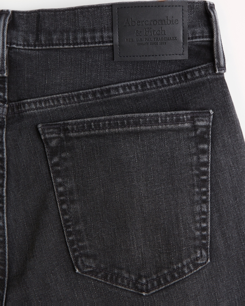 Abercrombie & Fitch ATHLETIC - Straight leg jeans - dark blue  denim/dark-blue denim 