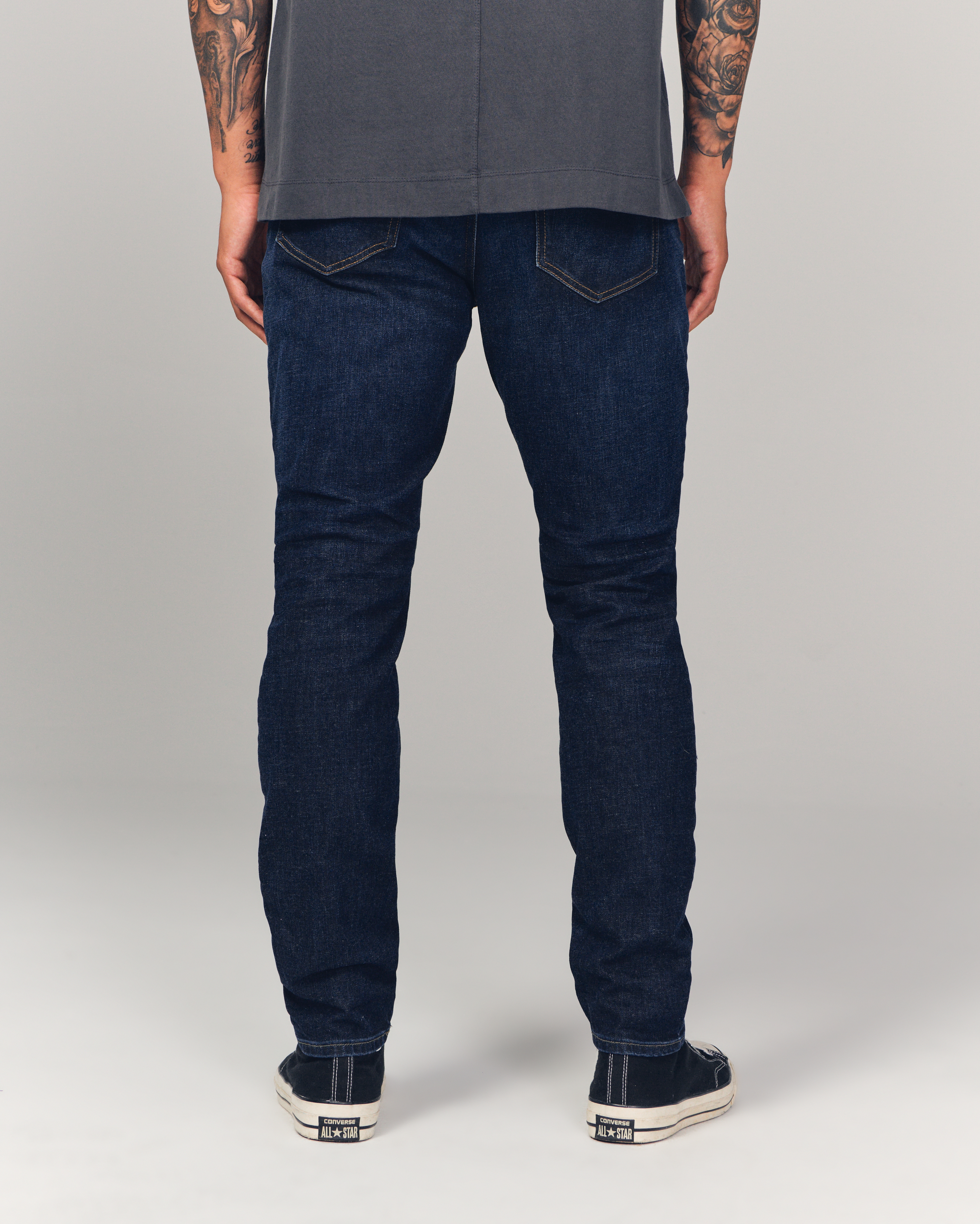 Abercrombie athletic sale slim jeans review