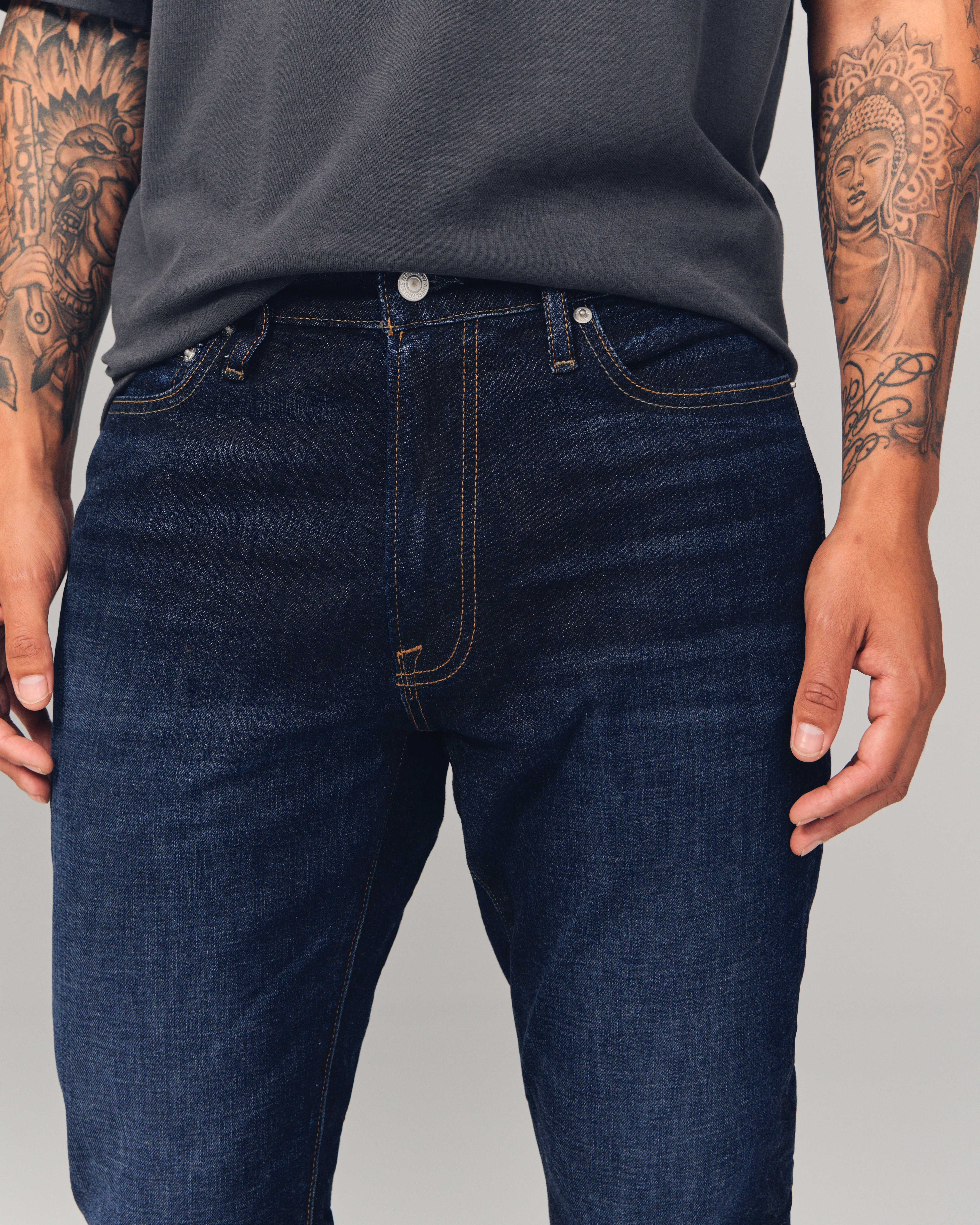 Abercrombie athletic slim on sale jeans