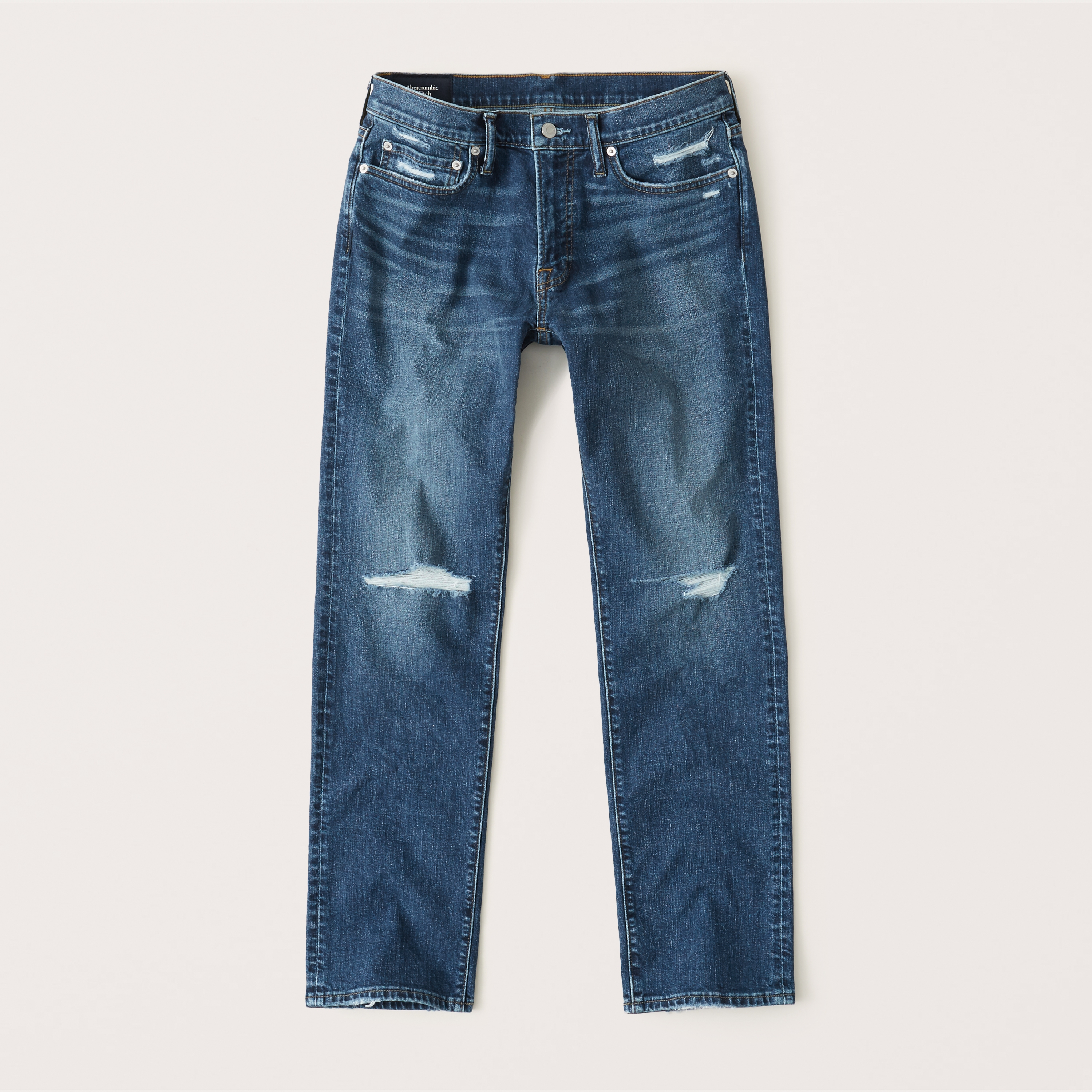 jeans with ripped bottoms