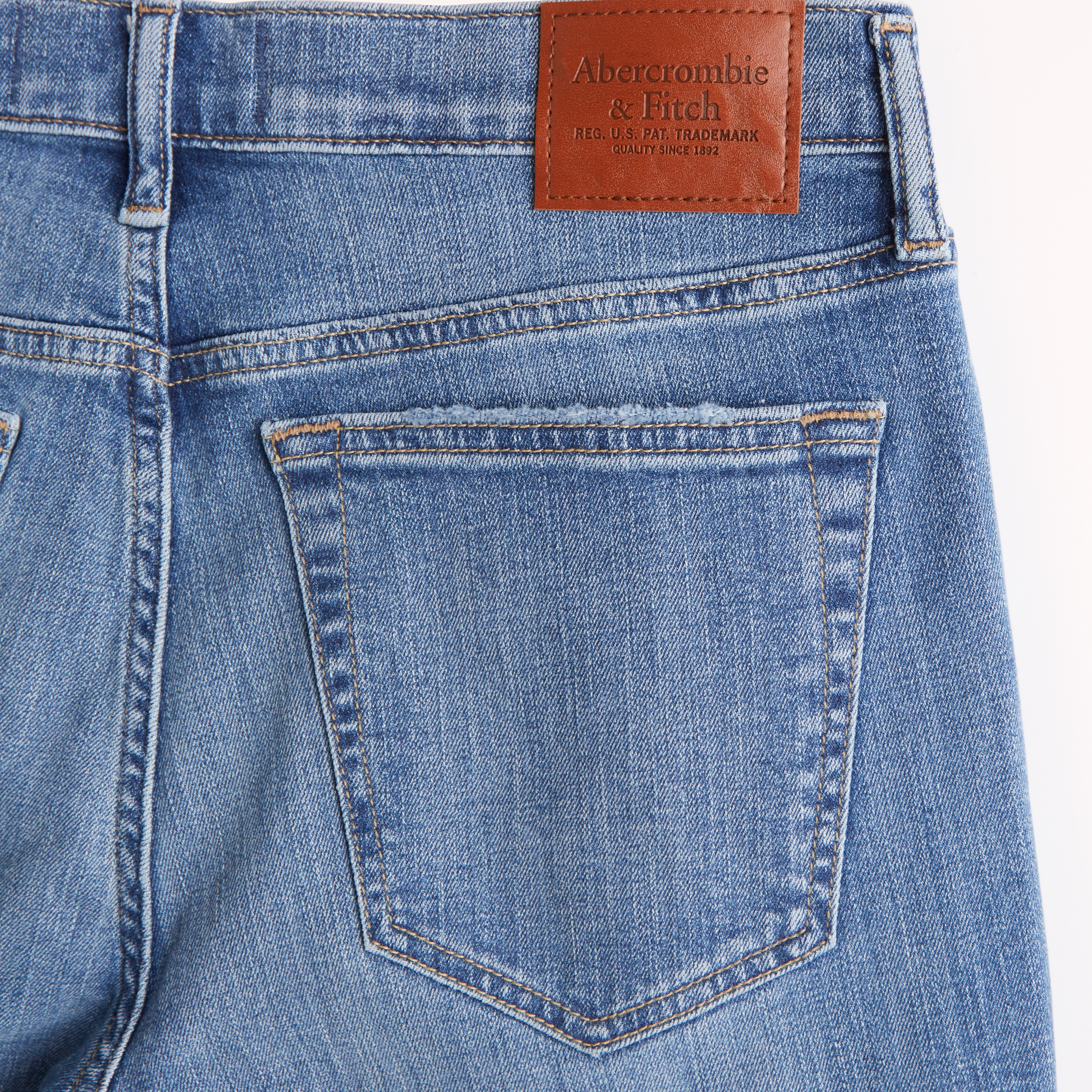 Abercrombie athletic skinny sales jeans