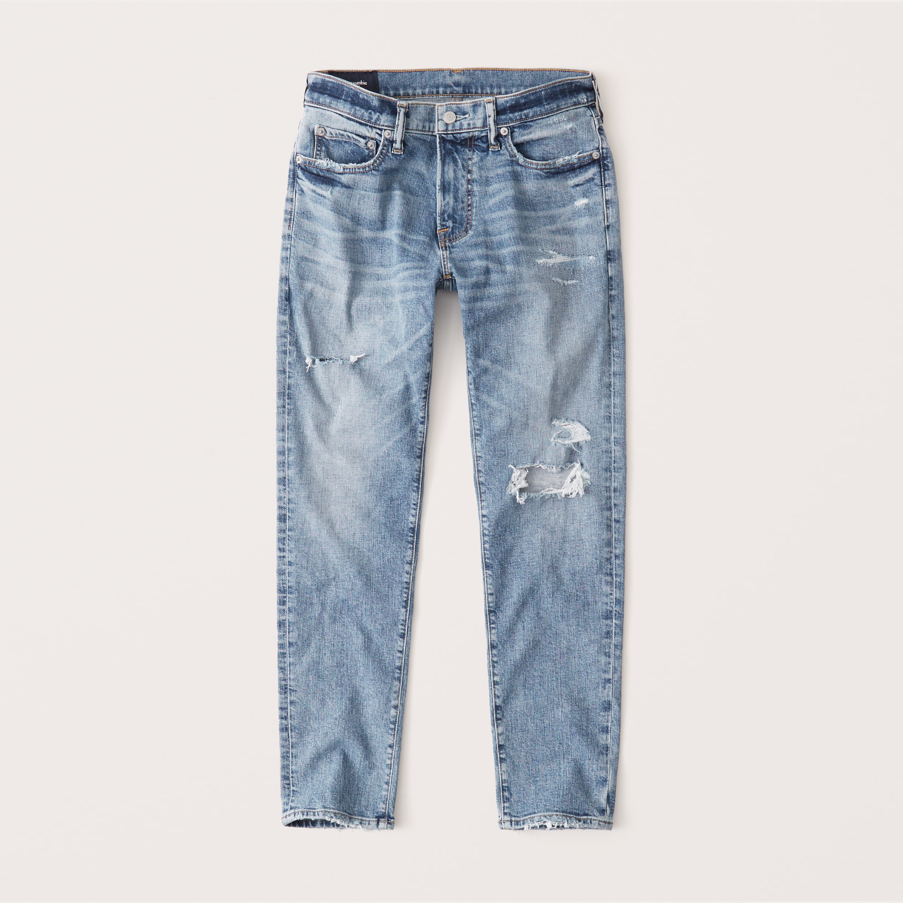 Men's Ripped Skinny Taper Jeans | Men's 