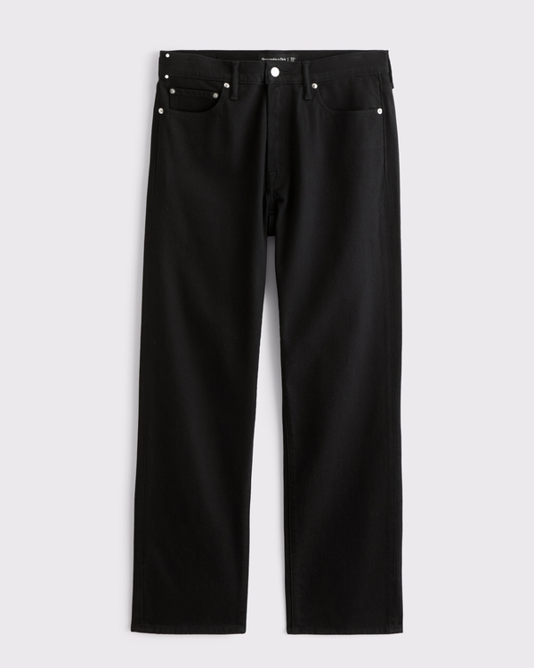 Straight Jean, No Fade Black view 1