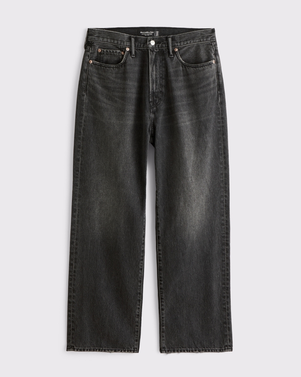 Relaxed Jean, Washed Black view 1