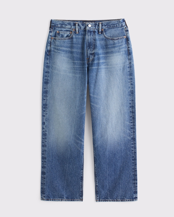 Baggy Jean, Medium Wash view 1