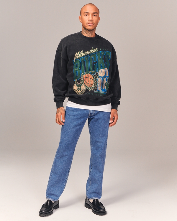 90s Straight Jean, Medium