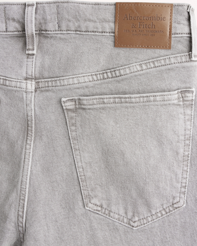 Men's 90s Straight Jean in Light Wash | Size 31 x 30 | Abercrombie & Fitch
