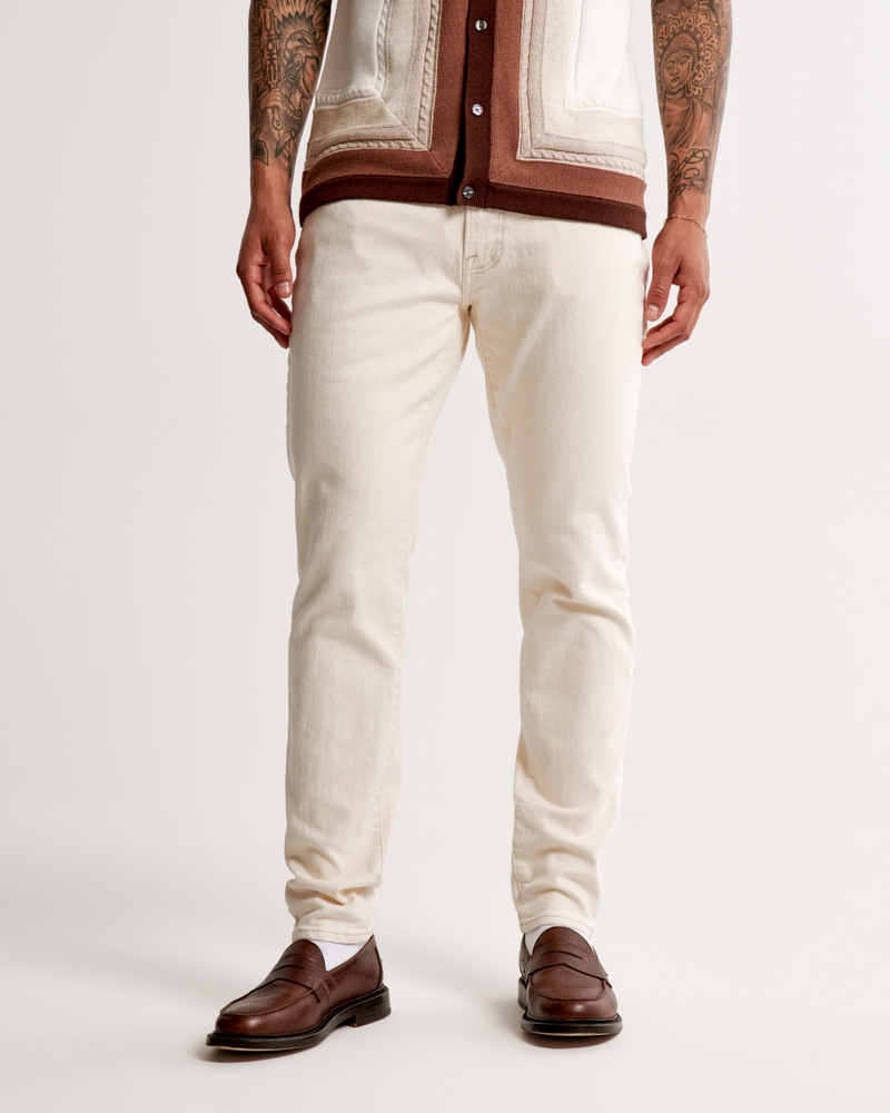 Men's Skinny Jeans - White - 31