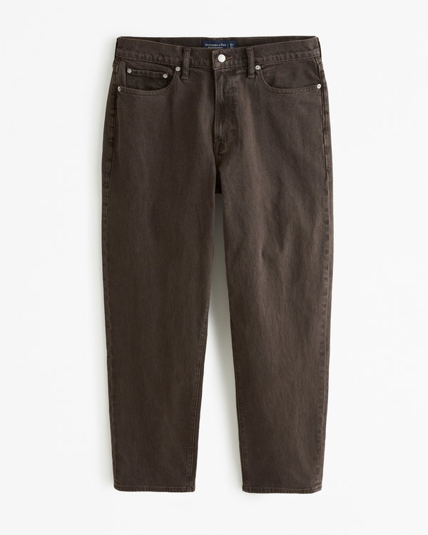 Athletic Loose Jean, Dark Brown