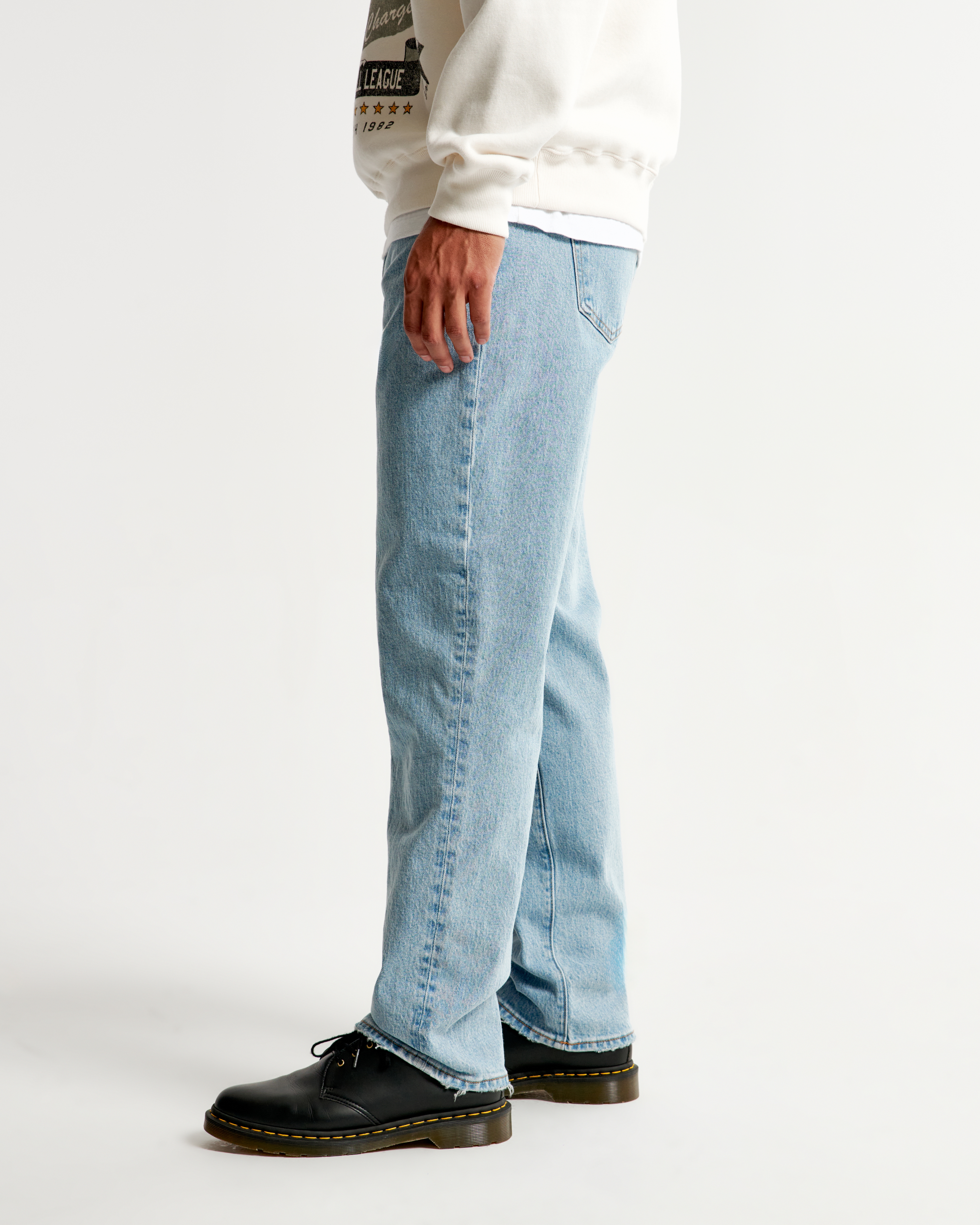 Men's Athletic Loose Jean | Men's | Abercrombie.com