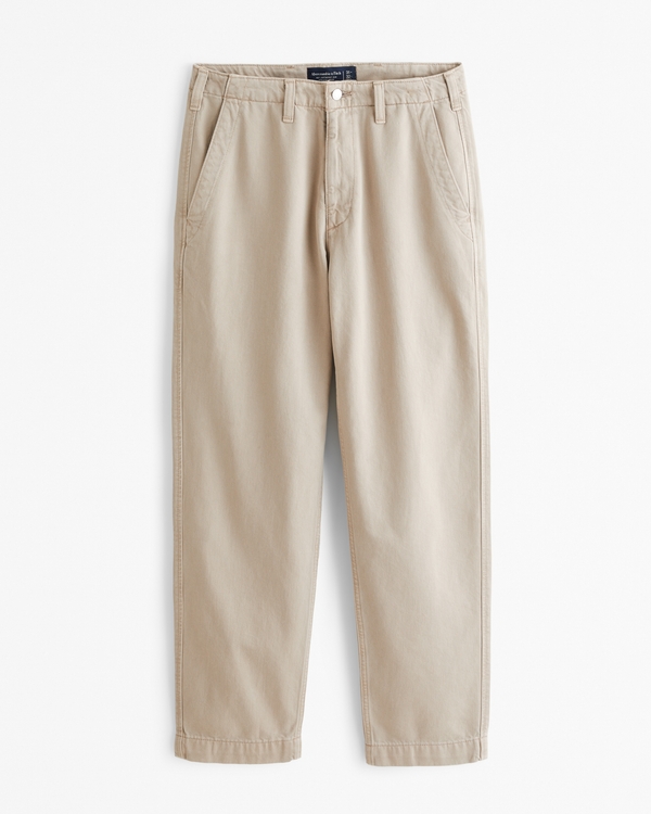 Lightweight Athletic Loose Jean, Clay Brown