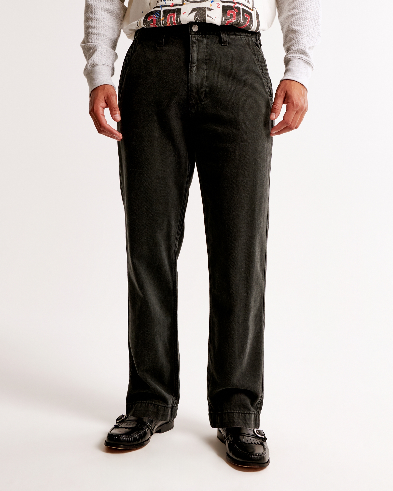 Lightweight Athletic Loose Jean