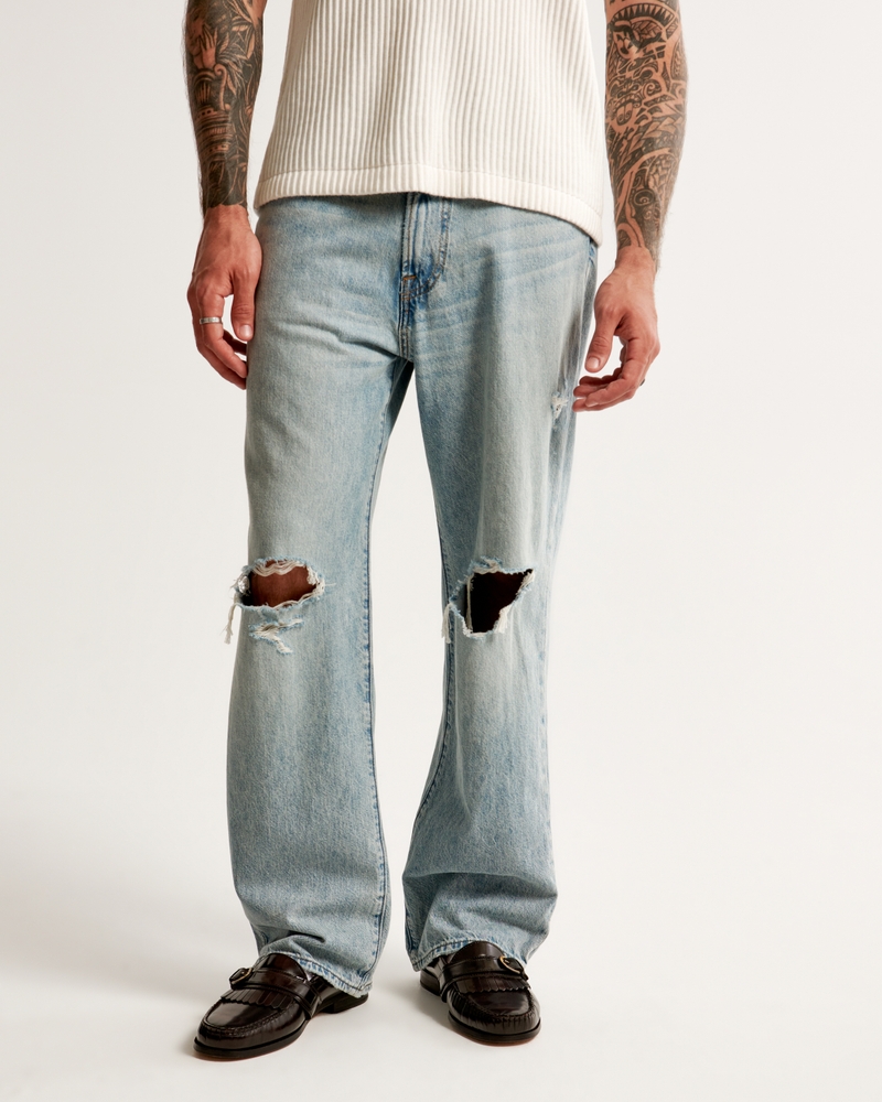 lightweight baggy jeans