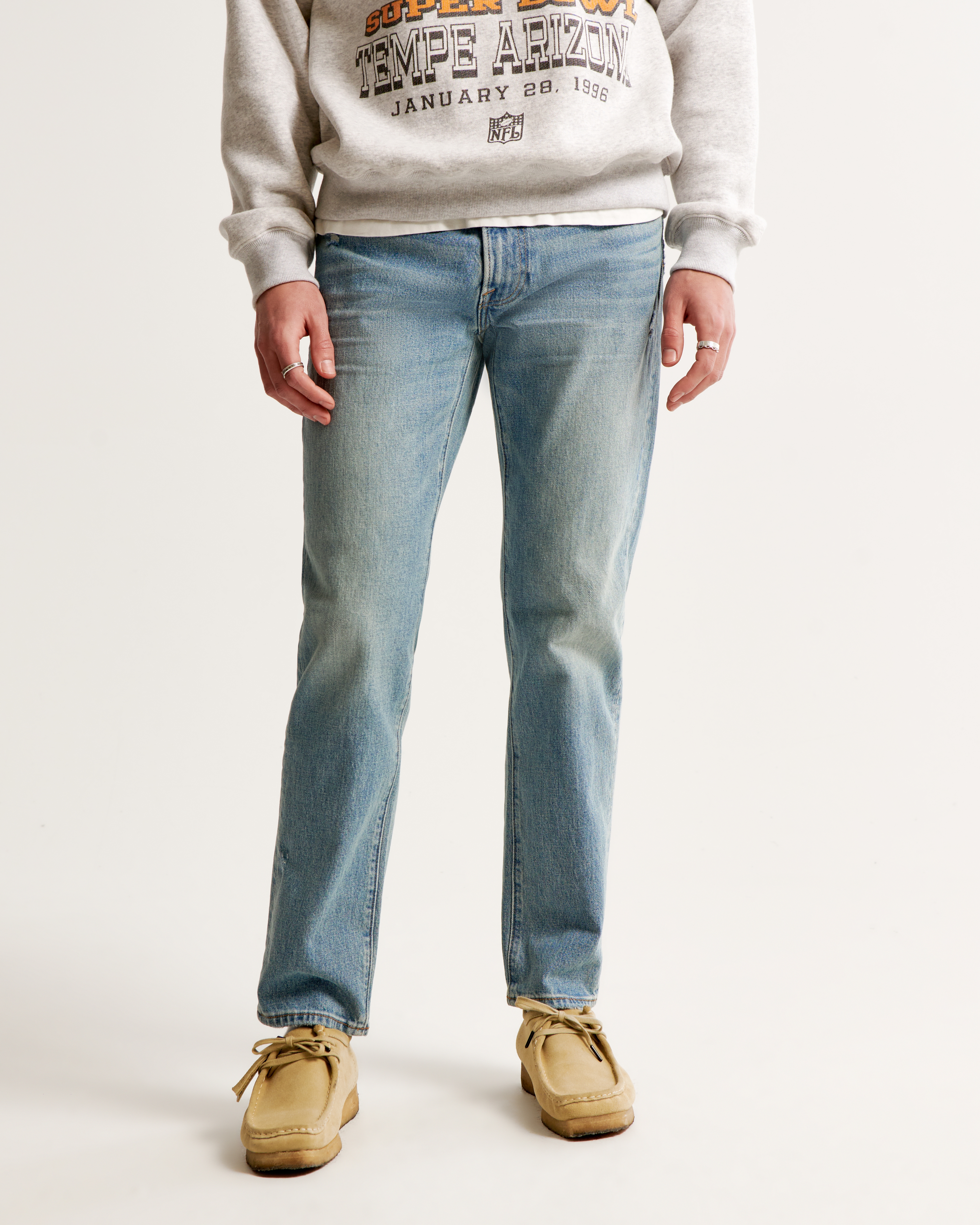 Men's 90s Straight Jean | Men's Bottoms | Abercrombie.com