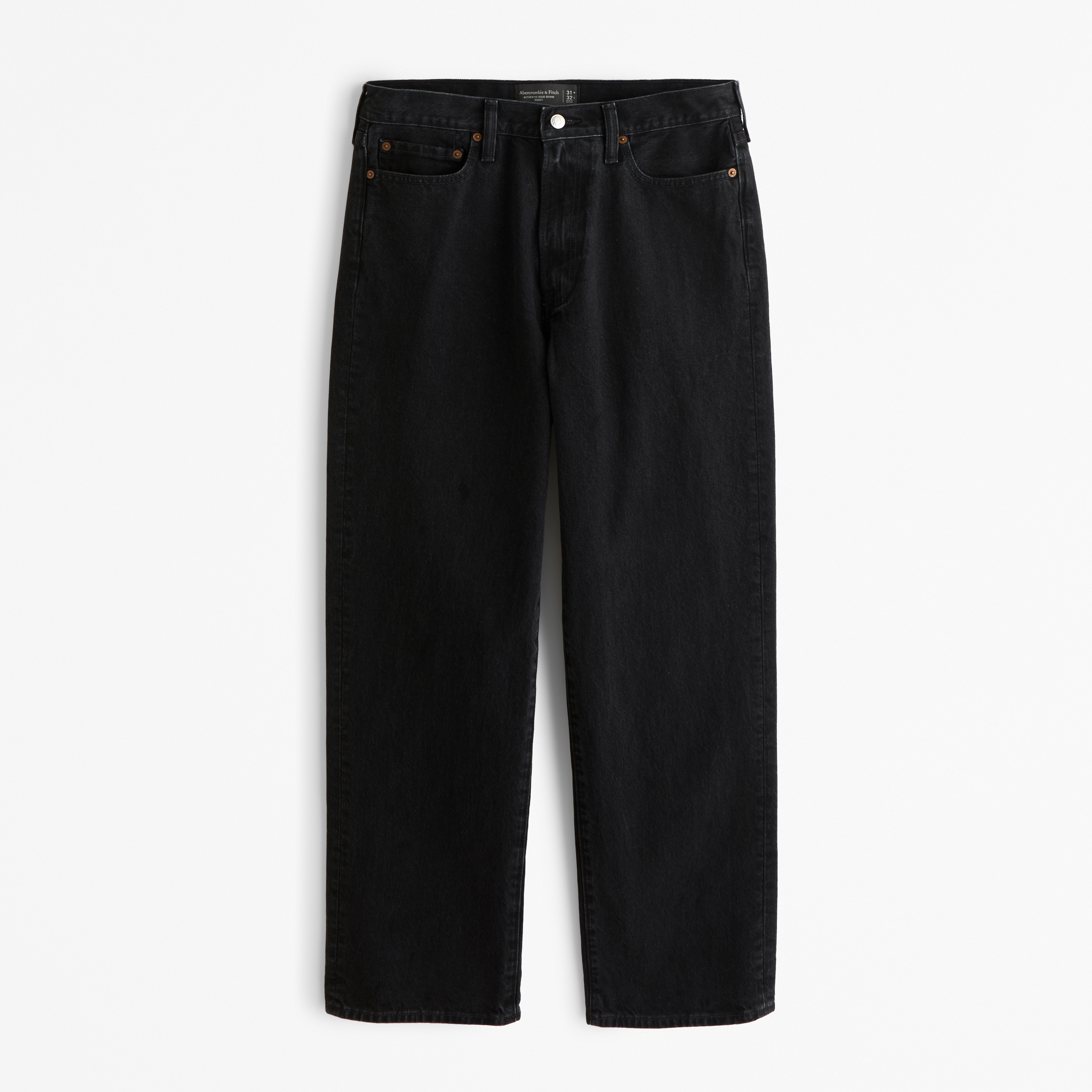 BAGGY DENIM PANTS - Baggy Denim GREY BLEACH