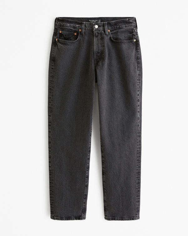 Athletic Loose Jean, Black Wash