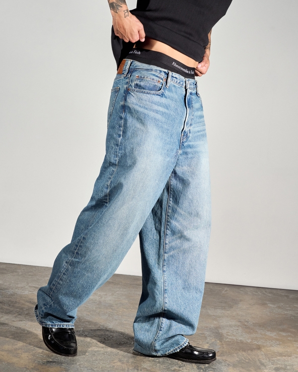 Ultra Baggy Jean, Dark Wash view 2