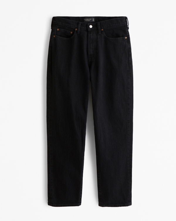 Athletic Loose Jean, Black