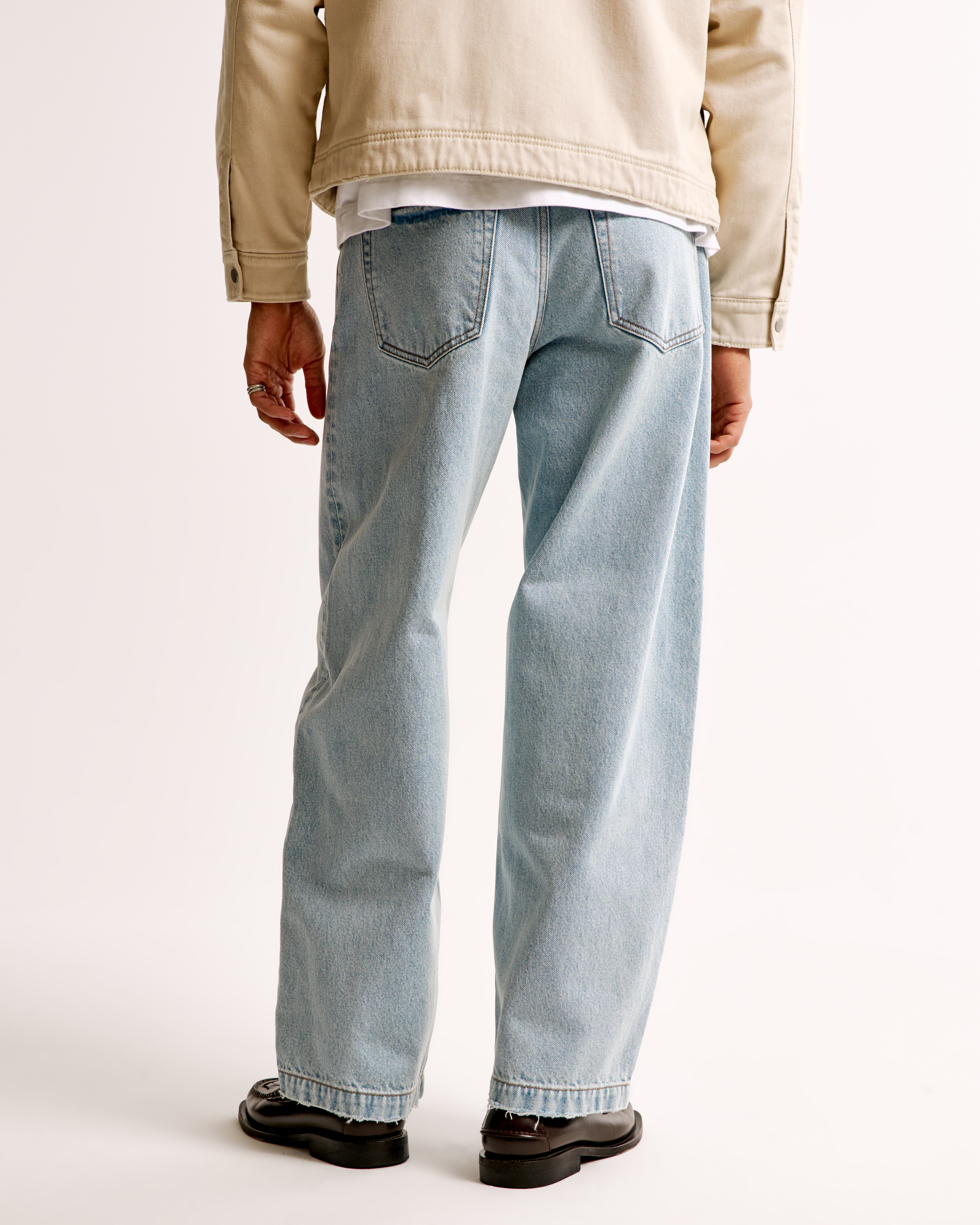 パンツ B.S STOCK BARREL BAGGY JEAN Barrel baggy jeans - Pants - BSK Teen | Bershka