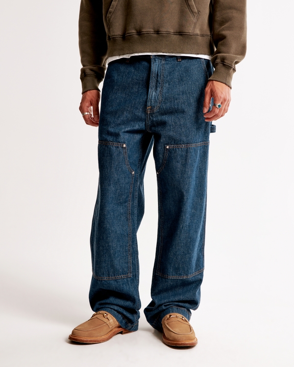 Baggy Workwear Jean, Dark Wash view 2
