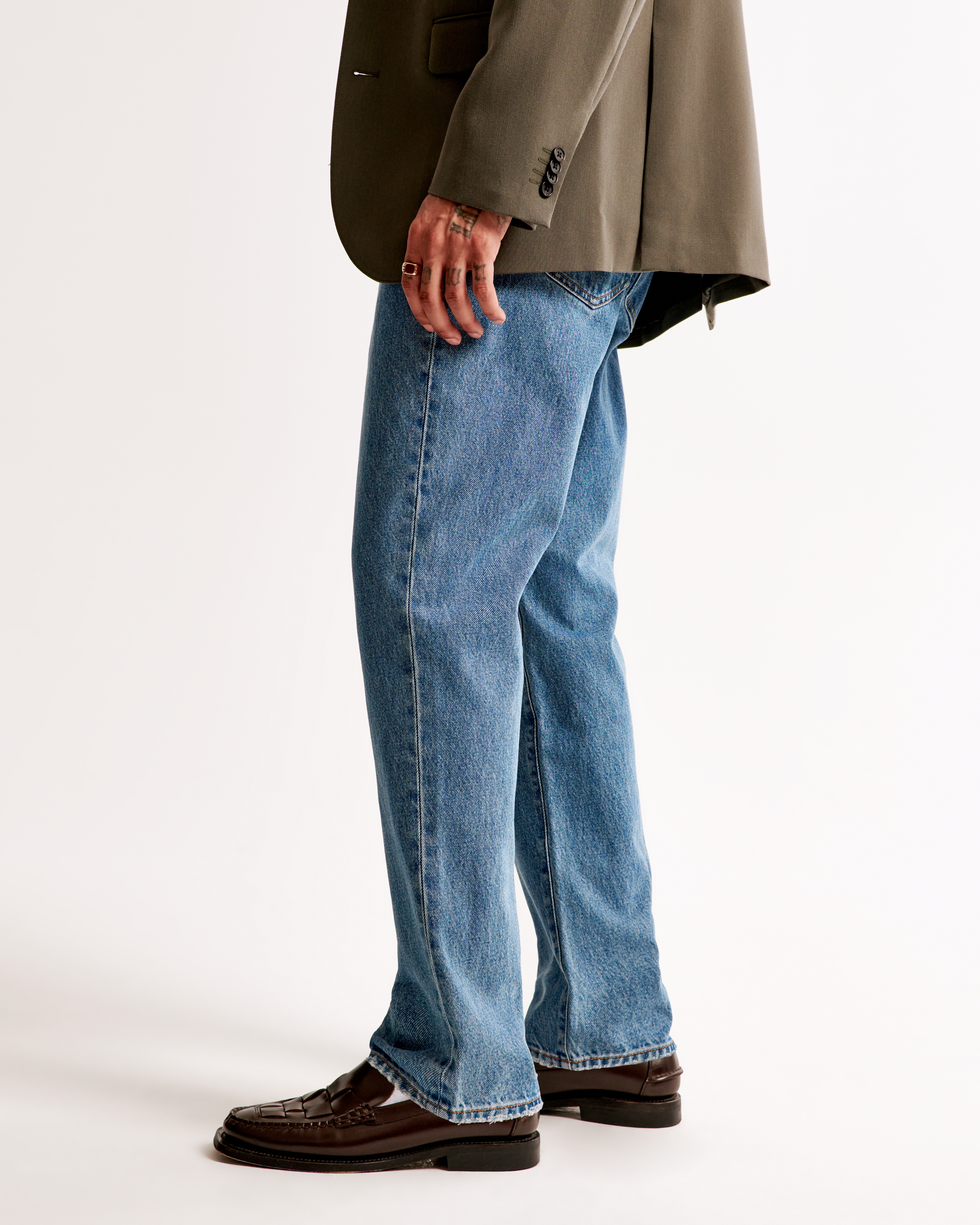 abercrombie and fitch　ジーンズ Abercrombie & Fitch Mens 31x32 Iconic Japanese Selvedge