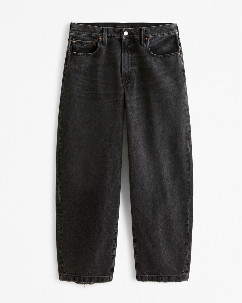 Men's Ultra Baggy Barrel Jean | Men's Clearance | Abercrombie.com