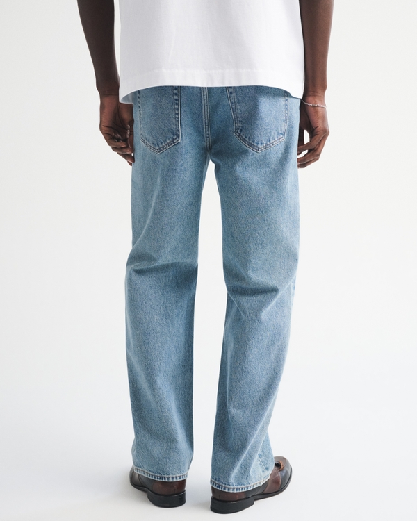 Men's Relaxed Straight Jean | Men's Bottoms | Abercrombie.com