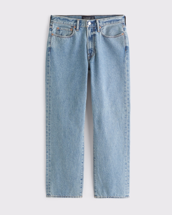 Relaxed Straight Jean, Light Wash view 1