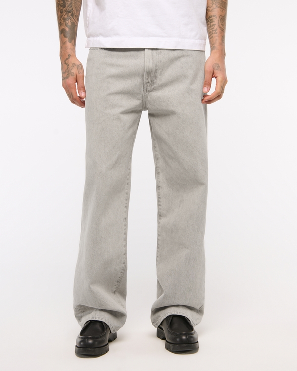 Baggy Jean, Light Gray Wash view 2