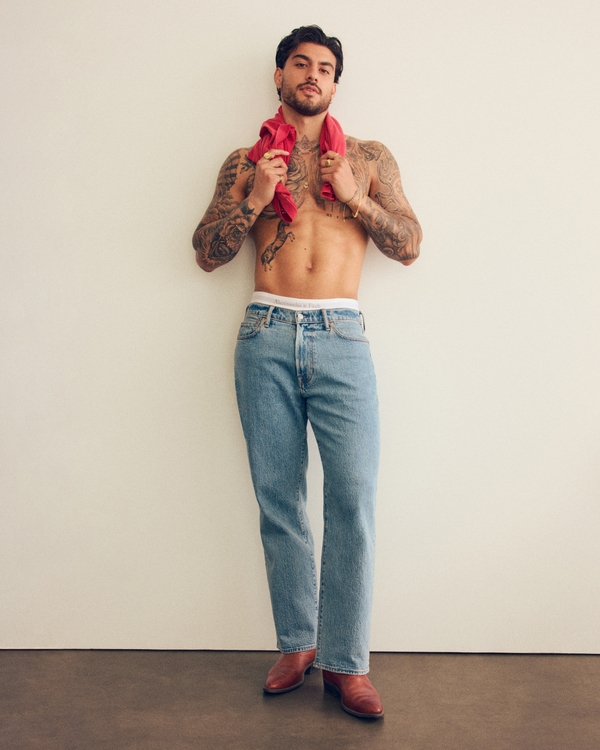 Athletic Relaxed Straight Jean