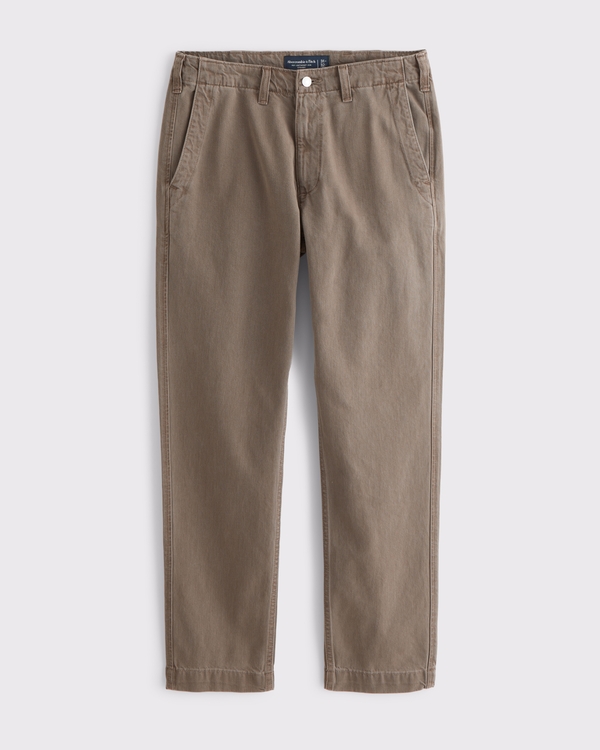 Straight Jean, Brown Wash view 1