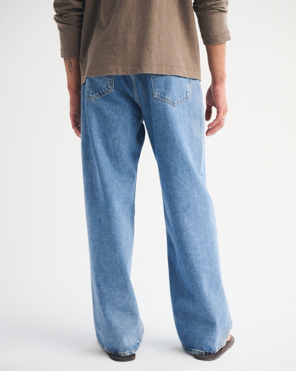 廃盤新品未使用Abercrombie & Fitch BLUE Men's Baggy Jean | Men's Bottoms | Abercrombie.com
