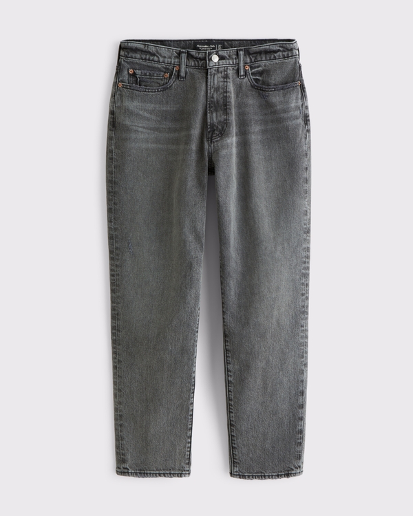 Jean ample sport, Délavage Gris Foncé view 1