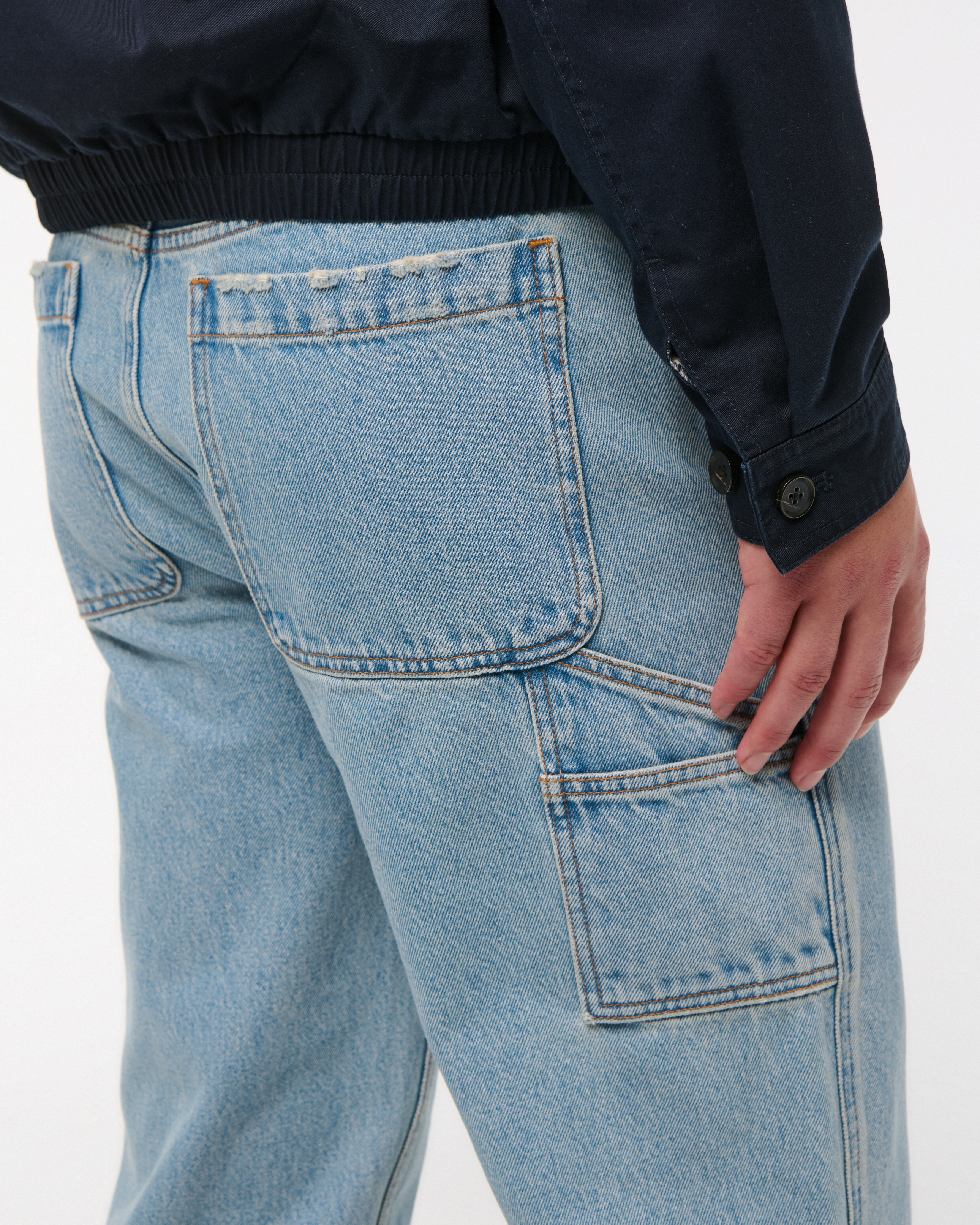 Men's Baggy Workwear Jean | Men's Bottoms | Abercrombie.com
