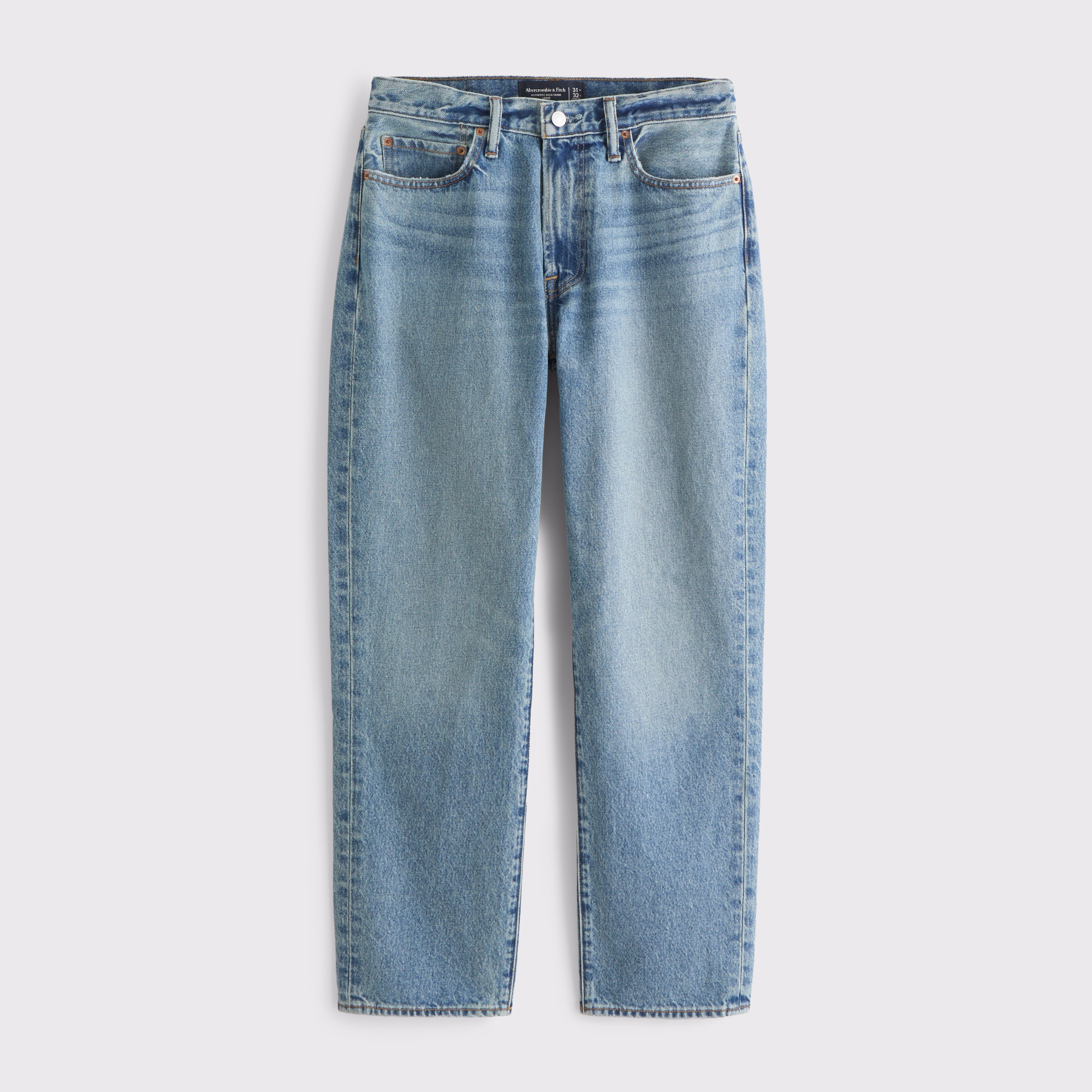 Abercrombie & Fitch Loose Jean In Blue
