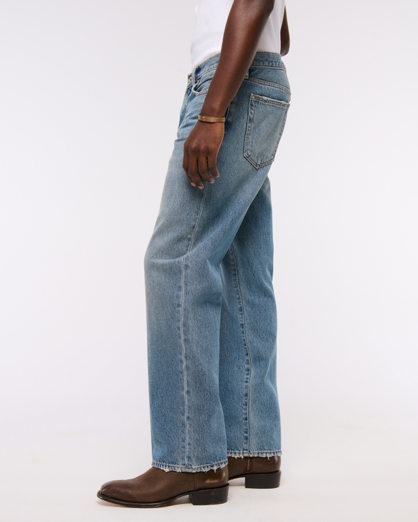 Men's Relaxed Straight Jean | Men's Bottoms | Abercrombie.com
