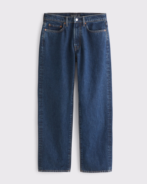Relaxed Straight Jean, Dark Wash view 1