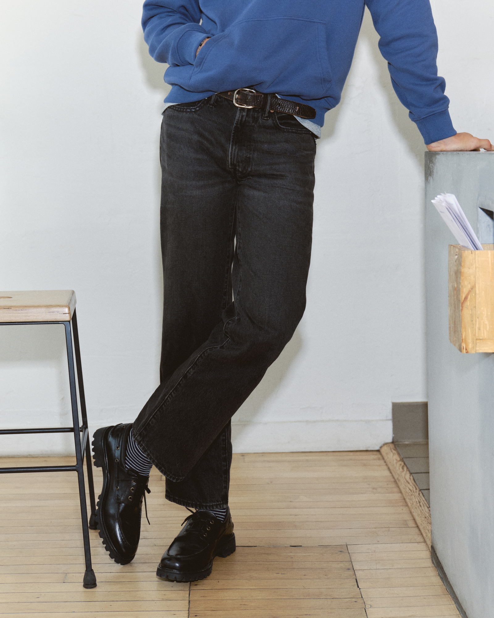 Relaxed Straight 5-Pocket Pant