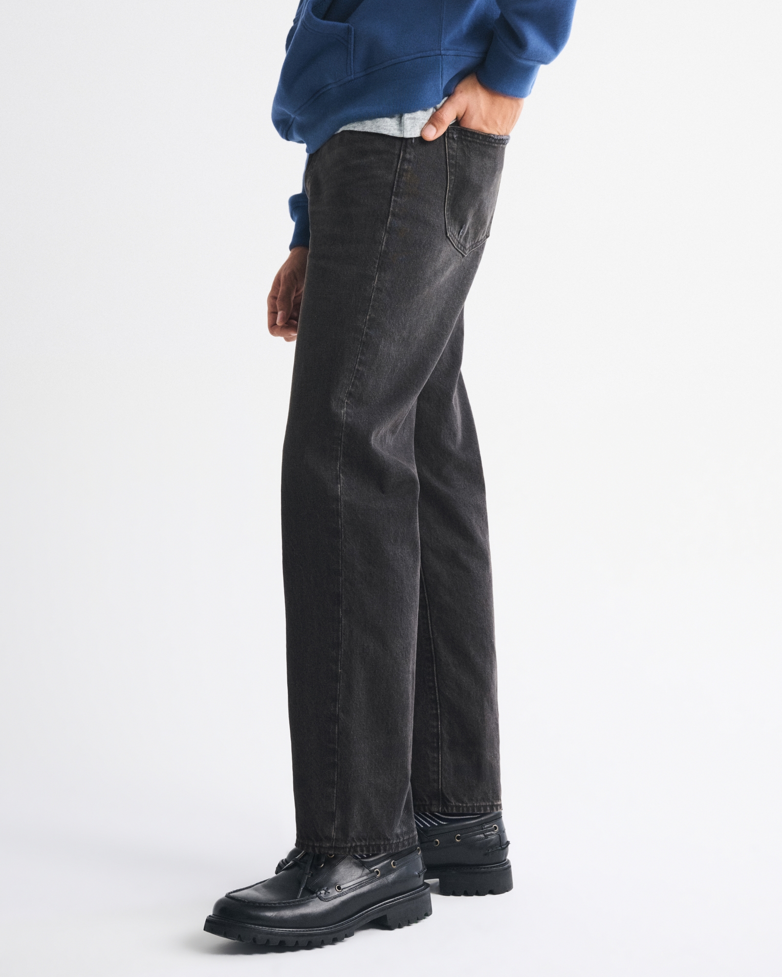 Relaxed Straight 5-Pocket Pant