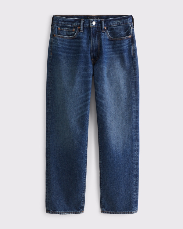 Relaxed Straight Jean, Dark Wash view 1