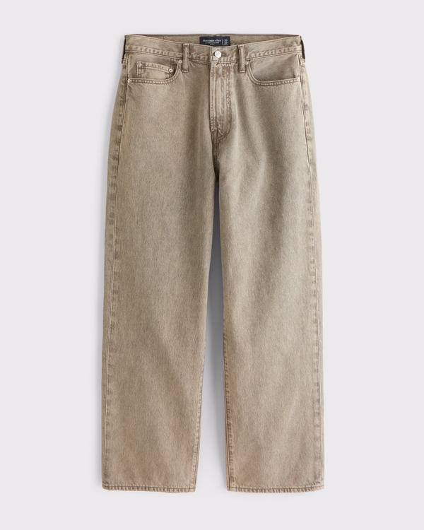 Baggy Jean, Brown Wash view 1