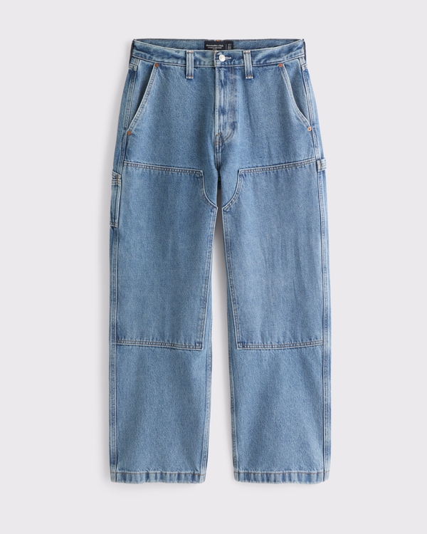 Baggy Jean, Medium Wash view 1
