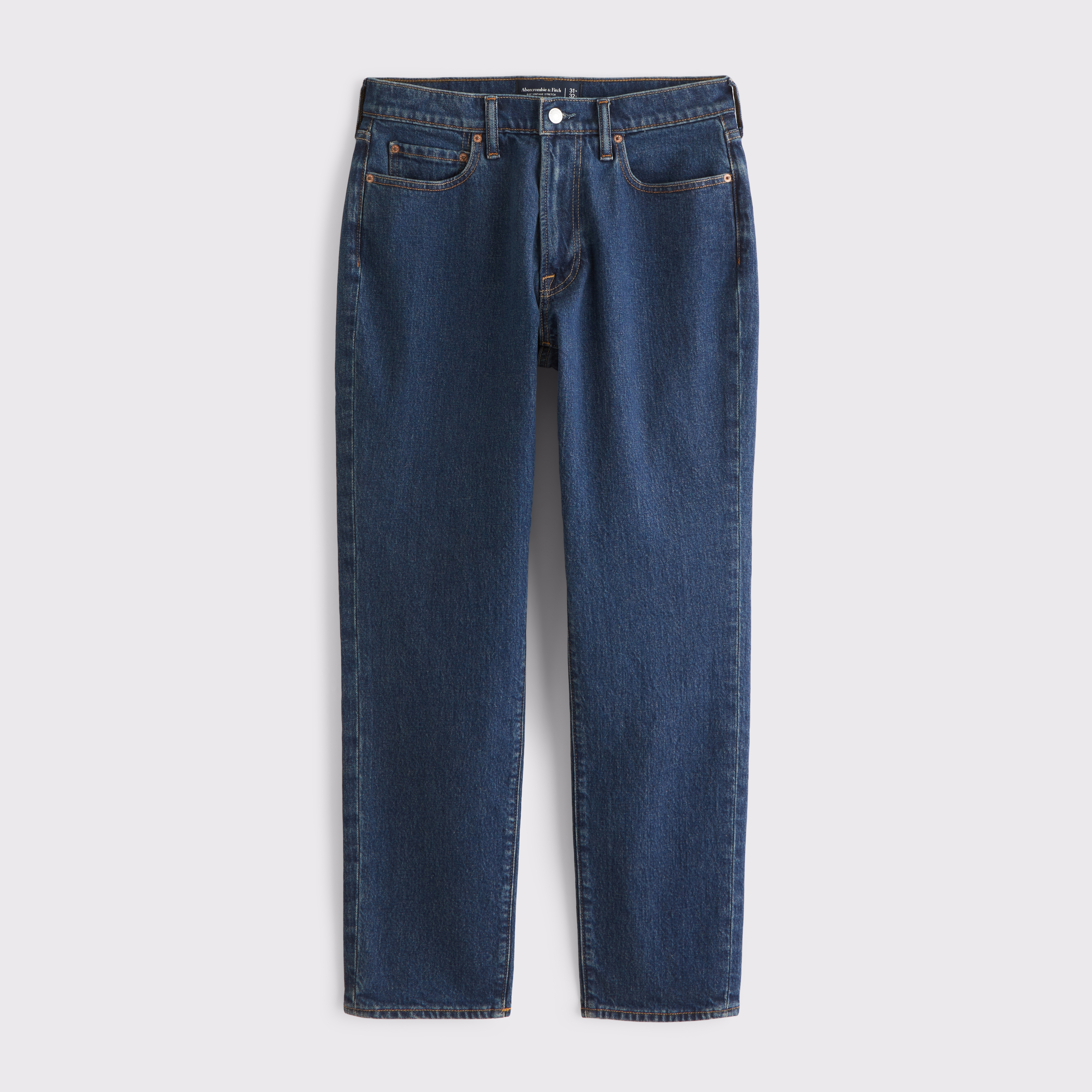 Abercrombie & Fitch Athletic Slim Jean In Blue
