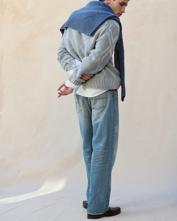 Baggy Jean, Light-medium Wash view 2