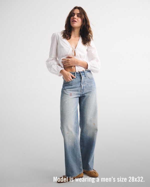 新品タグ付きAbercrombie & Fitch ヴィンテージバギーチノ Men's Baggy Jean | Men's Bottoms | Abercrombie.com