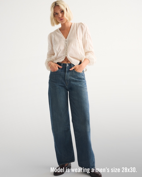 メンズ バギージーンズ | メンズ ボトムス | Abercrombie.com
