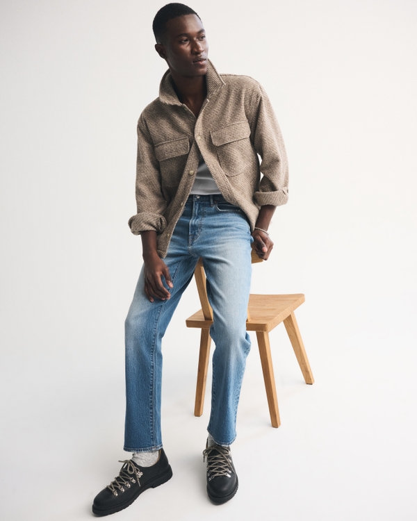 90s Straight Jean, Medium Wash view 1