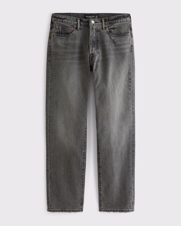 90s Straight Jean, Dark Gray Wash view 1