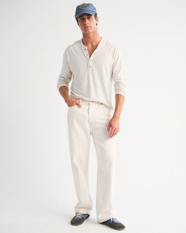 Baggy Jean, Cream view 1