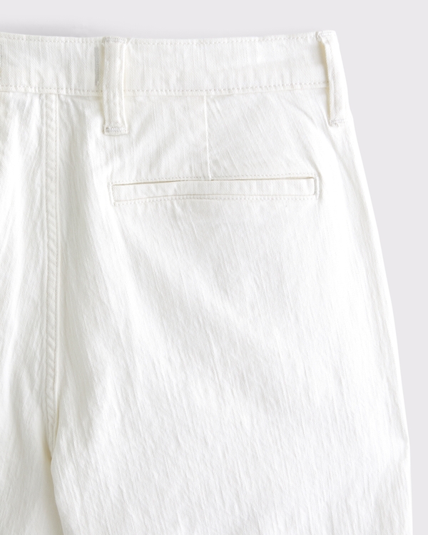 Linen-Blend Relaxed Straight Jean